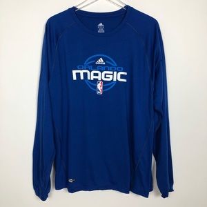 Adidas Orlando Magic NBA Climalite Long-sleeve Tee